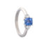 Platin Safir-Ring